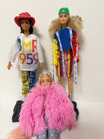 바비 BMR 1959 2체 + 바비 엑스트라 1체