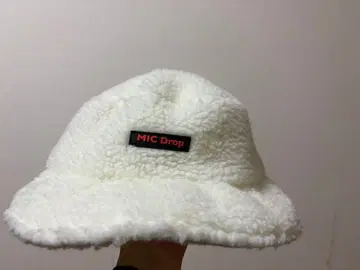 BTSMIC Drop 버킷햇 화이트