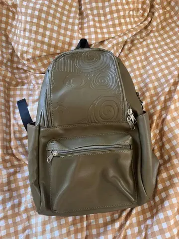 스칼라 올리브 그린 백팩