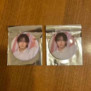 &TEAM FUMA 캔뱃지 2개 세트