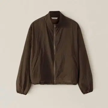 ohotoro sheer wind shell jacket brown