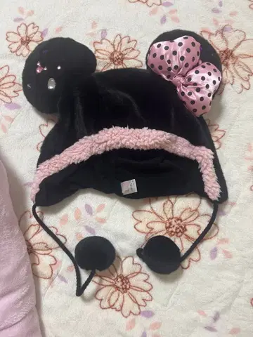 디즈니 팬캡 블랙 미니