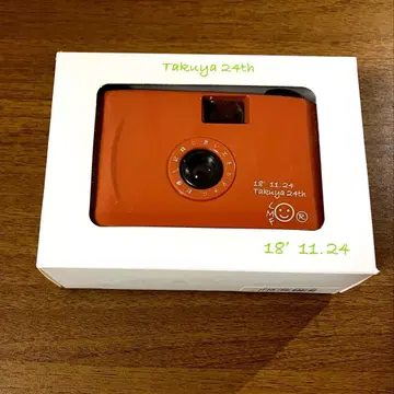 초특급 타쿠야 벌스데이 굿즈 생탄 토이 카메라 필름 카메라