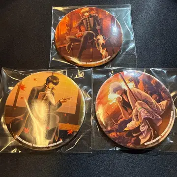 은혼 오키타 소고 캔뱃지 붉게 물드는 사무라이