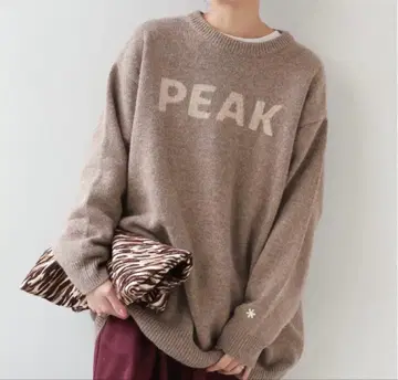 SNOWPEAK relume 별주 스노우피크 니트