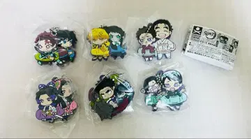 귀멸의 칼날 캐릭터 반쵸코 러버 마스코트 세트