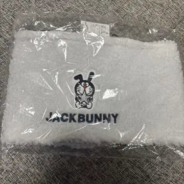 잭 버니 넥워머 화이트