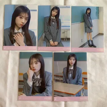 노기자카46 브로마이드 야다 모에카 타임 리미트 짝사랑 5종