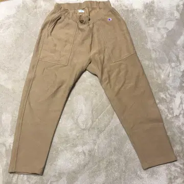 레어한 일품! 챔피온 리 버스 위브 그레이 맨투맨 테이퍼드 팬츠