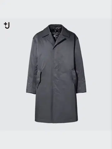 [새상품] UNIQLO 플러스j 패디드 오버사이즈 스텐카라 코트