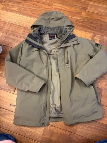 MAMMUT 카키 마운틴 파카