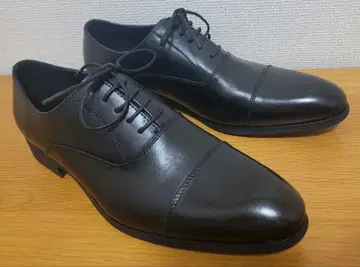 [컨디션 최상] 정장 셀렉트 스트레이트 팁 드레스 슈즈 블랙 26cm