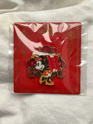 디즈니 상하이 미니 핀 배지