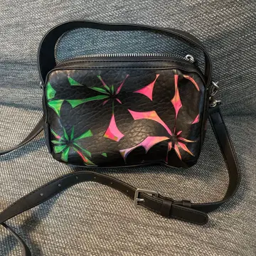 데시구알 컬러풀 디자인 가죽 숄더백