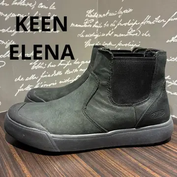 KEEN 킨 엘레나 첼시 23cm 사이드고어 블랙