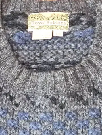 Royal Robbins 니트 스웨터 L/G 그레이