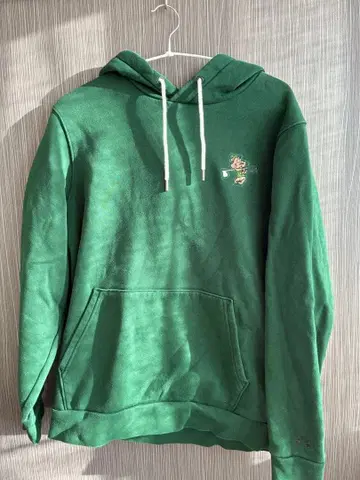 언더아머 그린 후드티 L/G