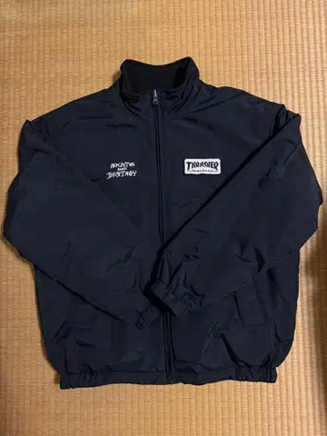THRASHER 리버서블 자켓 블루종