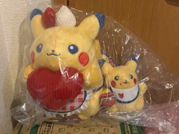 피카츄 다이너 햄버거 봉제 인형 2개