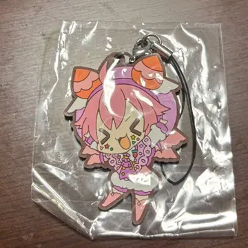 아크릴 캐릭터 스트랩 핑크