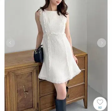 트위드 미니 원피스 snidel