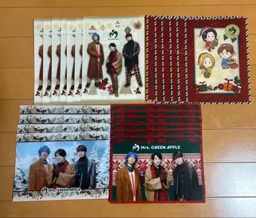 Mrs. GREEN APPLE 비주얼 시트 총 4종 컴프 총 23장