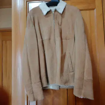 치비디니 CIVIDINI 무스탕 자켓 베이지