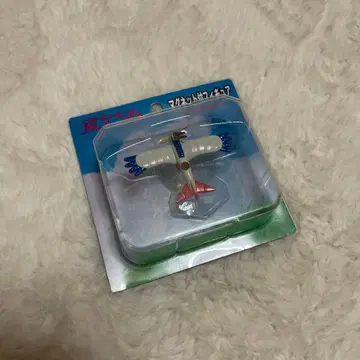 지브리 바람이 분다 마그넷 부착 피규어 지로 새 모양 비행기