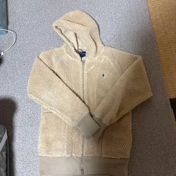 Gymplech 후드 부착 보아 자켓 베이지