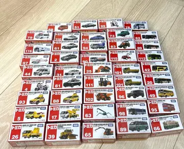 토미카 묶음 판매 44대 작업 차량