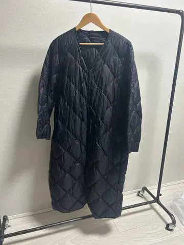 N.O.R.C TAION 블랙 롱 코트