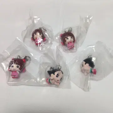 메지루시 키링 5개 세트