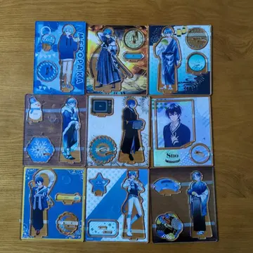 스노우 아크릴 스탠드 9장 세트