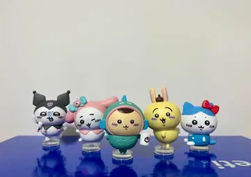 치이카와 x 산리오 변신 피규어 5개 세트