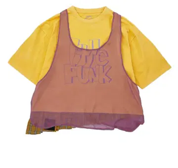 Vaundy Layered T-shirt [Yellow]