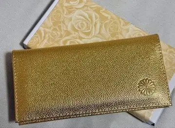 황궁 지갑 소가죽 장지갑 골드