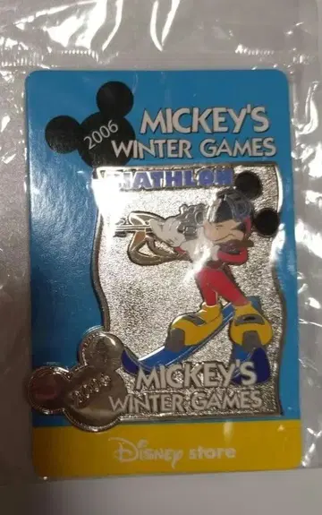 디즈니 스토어 핀 배지 미키마우스