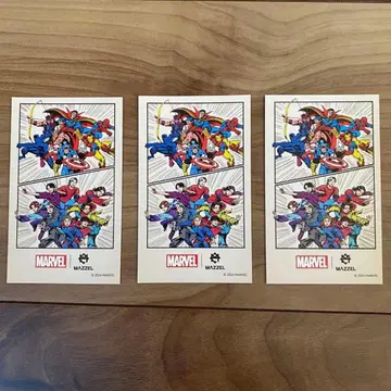 MAZZEL 마젤 marvel 콜라보 카드