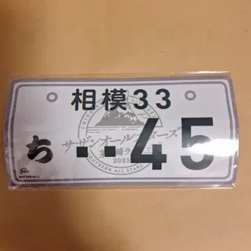 더 서던 올스타즈 치가사키 라이브 2023 번호판 마그넷