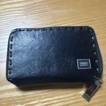 TAKEO KIKUCHI (다케오 키쿠치) 가죽 키케이스 코인 케이스