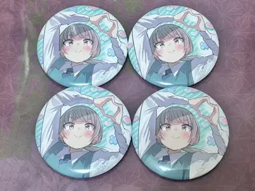 배드걸 애니메이션화 기념 원화전 캔뱃지 미즈토리 미즈카 꽃 4점