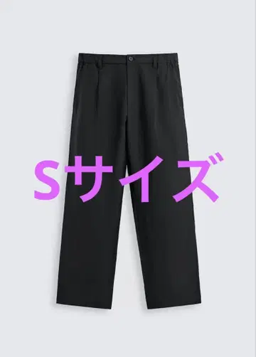 ZARA 리오셀 블렌드 팬츠 S 사이즈 블랙