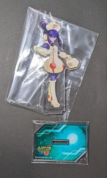 록맨 에그제 메디 아크릴 스탠드