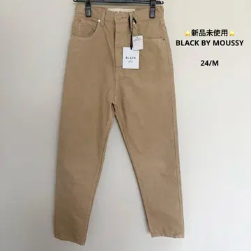 미사용 새상품 BLACK BY MOUSSY 베이지 데님 24 M 사이즈