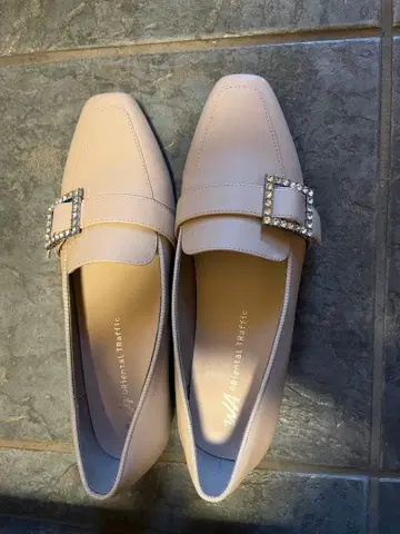 오리엔탈 트래픽 펌프스 힐 피로하지 않은 신발 로퍼