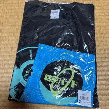 케이블 타이 L 사이즈 리스아니! LIVE 2025 콜라보T셔츠