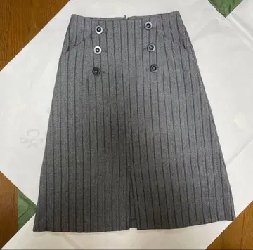 BEATRICE 스트라이프 타이트 스커트 36 여성용