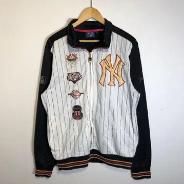00s 빈티지 양키스 MLB 월드 시리즈 지퍼 자켓