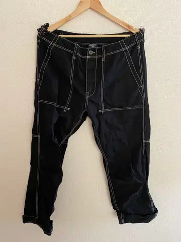 Polo Jeans 블랙 워크 팬츠 34x32