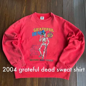 2004 GRATEFUL DEAD 락밴드 맨투맨 빈티지 레어